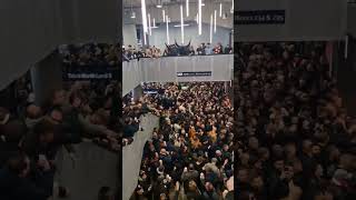 Arsenal fans sing Gabriel chant after he scores in the North London Derby arsenalfans arsenal [upl. by Amalie]