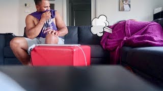 LIQUID SS FARTING PRANK ON MY HUSBAND SO FUNNY 😂 [upl. by Lu]