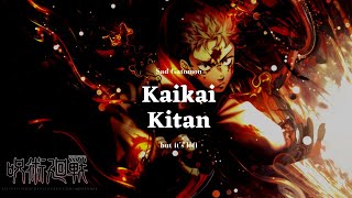 Kaikai Kitan Jujutsu Kaisen but its lofi hiphop [upl. by Analli34]