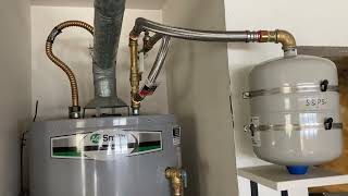 Comparing Pressure Fluctuations Before and After Installing Thermal Expansion Tank to Water Heater [upl. by Adin]