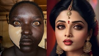 AISHWARYA RAI 😳🔥 UNBELIEVABLE 😱👆 BRIDAL MAKEUP TRANSFORMATION 🔥😳 💉 MAKEUP TUTORIAL💄 [upl. by Artcele]