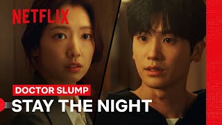 Park Hungsik ask Park Shinhye to Stay the Night  Doctor Slump  Netflix Philippines [upl. by Isma]