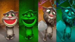 MY Talking Tom Cartoons Fails Colors Game  Talking Tom Funny Colors Reaction  Part 932 [upl. by Vachil]