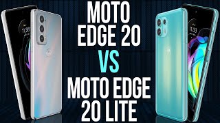 Motorola Edge 20 vs Motorola Edge 20 Lite Comparativo [upl. by Adiehsar690]