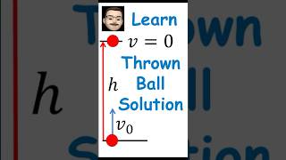 Dr Cs Phys 101Learn the Vertical Trajectory physics maths viral physics videos physics101 [upl. by Yecnahc]