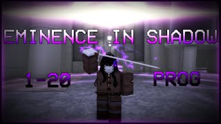 Eminence In Shadow 120 Progression Animations Included  Deepwoken [upl. by Aynnat]