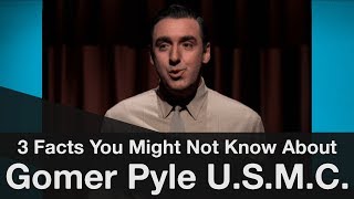 3 Fun Facts You Might Not Know About Gomer Pyle USMC [upl. by Eserehs]