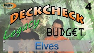 DeckCheck  Legacy  04  Elves  Budget Deck  Spielraum Wien [upl. by Pucida]