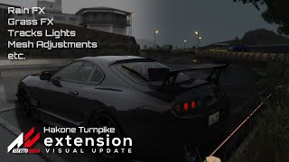 Assetto Corsa  extension for Hakone Turnpike  Visual Upgrade [upl. by Mayer]