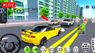 3D Driving Class Simulation  Funny Police Officer Refuel His Super Car Gas Crazy Driving Gameplay [upl. by Nelli]