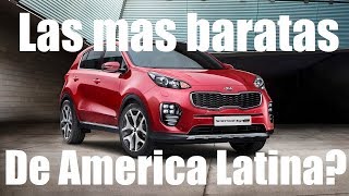 Las CAMIONETAS mas BARATAS de AMERICA LATINA [upl. by Dleifxam]