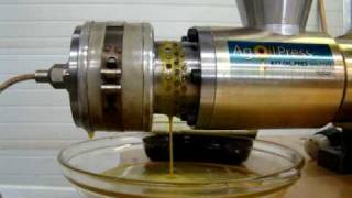 Flax Seed Oil Extraction Full Speed [upl. by Ruelle546]