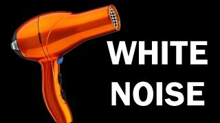 White Noise for babies blow dryer ASMR 10 hours relaxing video sleep aide hair dryer [upl. by Asserac]