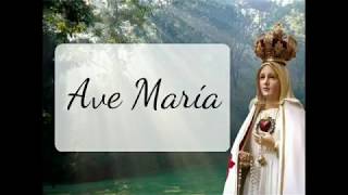 El 13 de mayo Ave Maria Letra ❤ [upl. by Eihcir463]