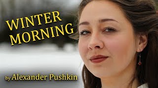 Winter Morning by Alexander Pushkin Graveyard Poetry [upl. by Adlay974]