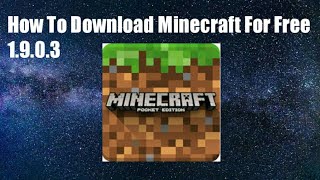 How To Download Minecraft 1903 For Free [upl. by Cristobal]