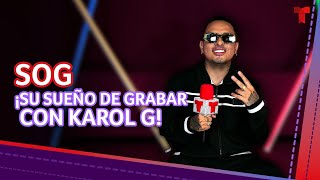 SOG llama “reina” a Karol G  Telemundo Entretenimiento [upl. by Atikam]