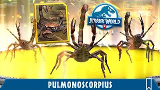 NEW PULMONOSCORPIUS EPIC SCORPION UNLOCKED JURASSIC WORLD ALIVE [upl. by Kcirdled]