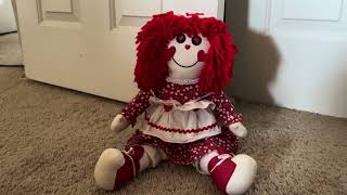 PBC International Chantilly Lane Raggedy Ann Musical Rag Doll “Love Will Keep Us Together REUL [upl. by Nilra368]