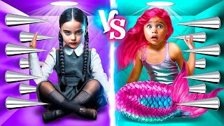 Wednesday Addams vs Mermaid Who is better [upl. by Netti]