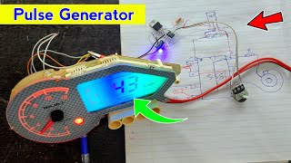 How to make pulse generator  Pulse generator  Frequency generator  555 timer ic [upl. by Soalokcin]