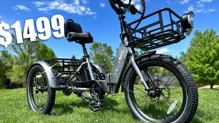 The Cheapest ETrike is Much Better Than Expected Lectric XP Trike Review [upl. by Einnep651]