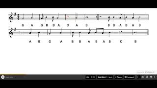 Shibolet Basadeh Basic Recorder with Letters  Carnegie  Orchestra Moves [upl. by Ylro23]