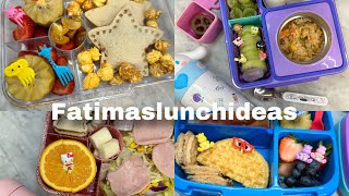 Weekly lunch box compilations Loncheras de la semana de Danna fatimaslunchideas schoollunch [upl. by Hachman]