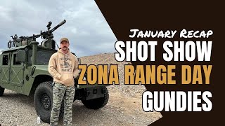 January Recap  Zona Shot Show Gundies [upl. by Obau422]