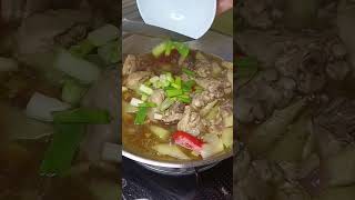 Halanghalang na manok recipe shortvideo foodgasm cooking homemade momlife fyp [upl. by Nyrrat]