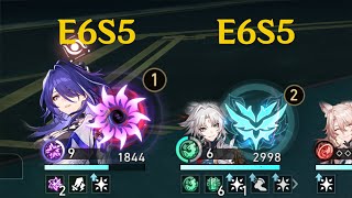 E6S5 ACHERON X E6S5 FEIXIAO DESTROY MOC 12 0 CYCLE  HONKAI STAR RAIL 26 [upl. by Aicela]