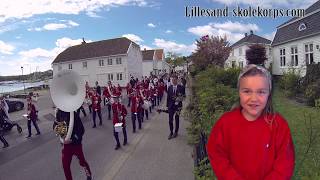 Lillesand skolekorps rekruttering 2020 [upl. by Templia]