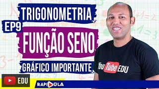 TRIGONOMETRIA ✅ Gráfico da função seno  EP 09 [upl. by Borer20]