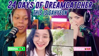 24 days of Dreamcatcher  this is gahyeon 🦊 2022 [upl. by Lisab93]