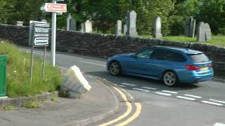 traffic in the small Scottish Highland village of Ullapool UK 51923 [upl. by Rosena]