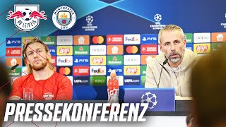 🎙️ PK zum UCLAchtelfinale  RB Leipzig vs Manchester City  UEFA Champions League [upl. by Ronny]