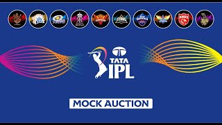 IPL 2024 Mock Auction Live [upl. by Foah563]