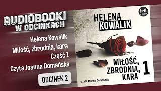 MIłość zbrodnia kara Cz1  Helena Kowalik  AudiobookPL 2 [upl. by Kati]