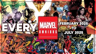 Lets Talk about the New Marvel Omnibus coming in February 2025  July 2025 [upl. by Nnairac812]