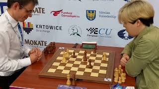 GM David Navara  IM Aleksandra Maltsevskaya  Blitz chess [upl. by Hanson]