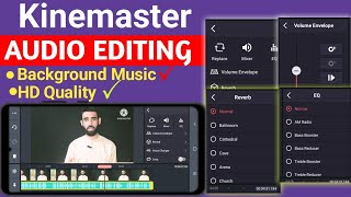 Kinemaster Audio Editing 2024  How to edot audio in kinemaster  Kinemaster voice editing [upl. by Pillihpnhoj100]