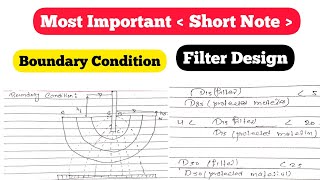 Filter Design  Boundary Condition  Short Notes  Seepage  Soil Mechanics  Chapter 7 [upl. by Ahsekahs]