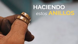 COMO se HACEN ANILLOS de MATRIMONIO [upl. by Durstin195]