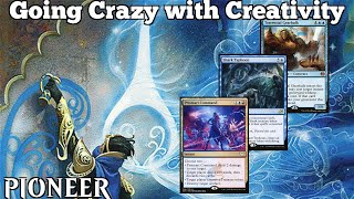 Going Crazy with Creativity  Creative Gearhulk  SNC Pioneer  MTGO [upl. by Gniy573]