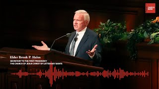 Elder Brook P Hales secretary to the First Presidency on the preparations for general conference [upl. by Ahsenrat]