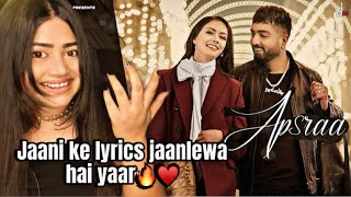 Apsraa  Jaani Ft Asees Kaur  Arvindr Khaira  Desi Melodies  Latest Punjabi Songs 2021 [upl. by Ardyce]