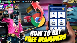 💎 2024 💯 Free Diamonds in Free Fire Trick How to Get Free diamond in freefire max Free Diamond App [upl. by Annadiane517]