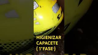 HIGIENIZAR CAPACETE motos viralizar schots cg125 motovelocidade capacetes [upl. by Shakti17]