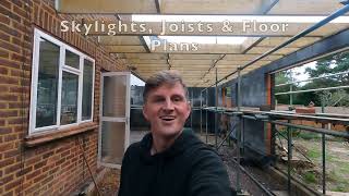 Skylights Joists amp Floorplans  Double Storey and Single Storey Home Renovation  Restoration [upl. by Nottnerb]