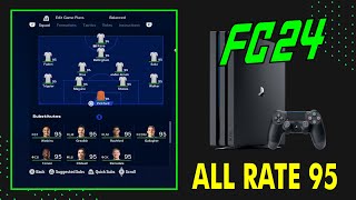 EA SPORTS FC 24 ALL RATE PLAYER 95 [upl. by Sorce647]